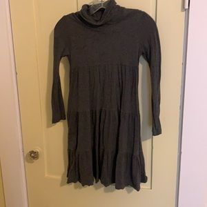 Girls Old Navy Glitter turtleneck Dress gently worn